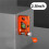 1Pc  High-Precision Scale Level Ruler, Magnetic Pipeline Leveling & Measuring Tool 2.5inch 2