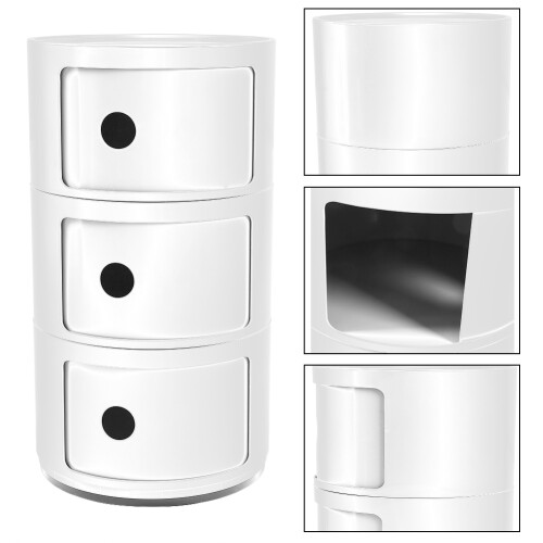 Grey Modern Bedside Table