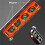 1Pc  High-Precision Scale Level Ruler, Magnetic Pipeline Leveling & Measuring Tool 9inch 4