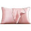 Federa per cuscino - VORCOOL - Quadrata - Seta - Rosa - Lavabile 1
