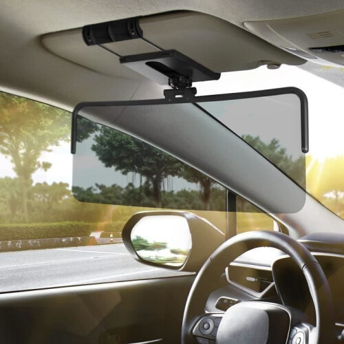 Sun visor extension – Not specified – Car – Polarized – Glare protection – 360 adjustable