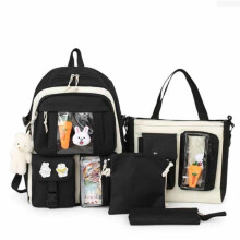 Backpack - ECELEN - UH0808BG36BT - Kawaii - Purple - 26 x 16 x 41 cm