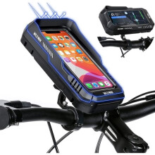 Telefoonhouder - Niet gespecificeerd - Model niet gespecificeerd - IPX6 waterdicht - Voor 6,7 inch smartphones - Fietstas