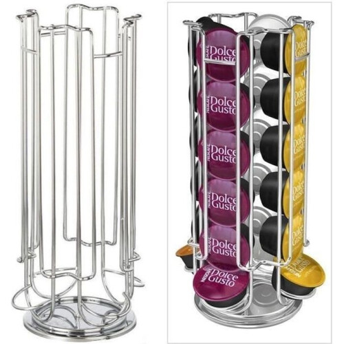 Rotating capsule holder for 24 Dolc capsules