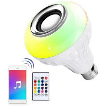 Lampada altoparlante a LED – SONOW – Lampada Bluetooth – 12 colori – Durata 50.000 ore – 6 W