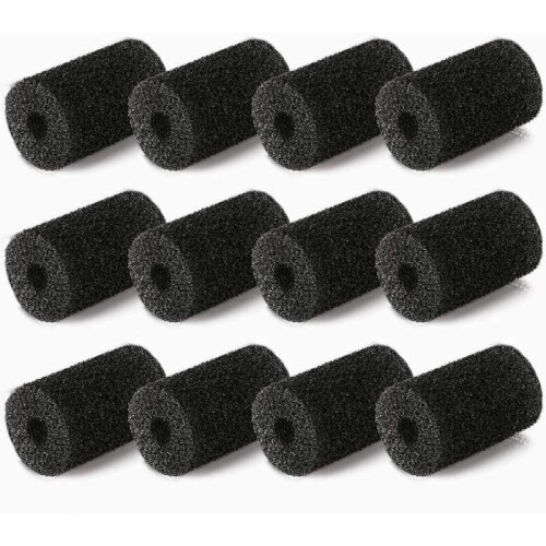 12 replacement hose brushes for pool cleaners, compatible with Polaris