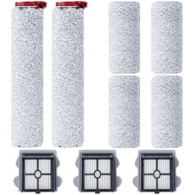 Vacuum Cleaner Filter Accessories for Roborock A10 Plus, Dyad Pro/Dyad Pro Combo, 6 cylindrical brushes, 3 HEPA filters