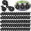 Fastening Clips - Unspecified - 80 Pcs - PE Plastic - Weather Resistant - Adjustable 1