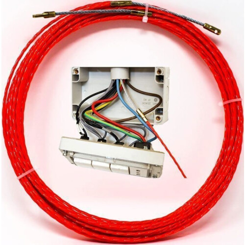 Elektrischer Kabelzug – NETBOAT – 30 m – Einziehbar – 5 mm Durchmesser