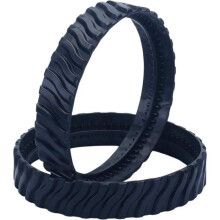 Accessori per piscina Zodiac MX6 MX8 MX9 – Set di 2 binari regolabili – Gomma – Montaggio semplice