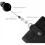 Badge Holder - Unspecified - Horizontal Model - Synthetic Leather - Retractable Lanyard - 2 Card Slots 3