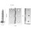 NetBoat 10er-Packung 5,1 cm Klappscharniere mit 60 Edelstahlschrauben, Silber 3