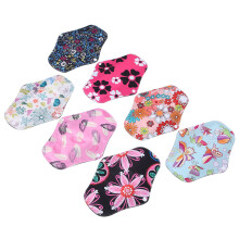 7pcs Bamboo Cloth Menstrual Pads Washable, Soft, Recyclable