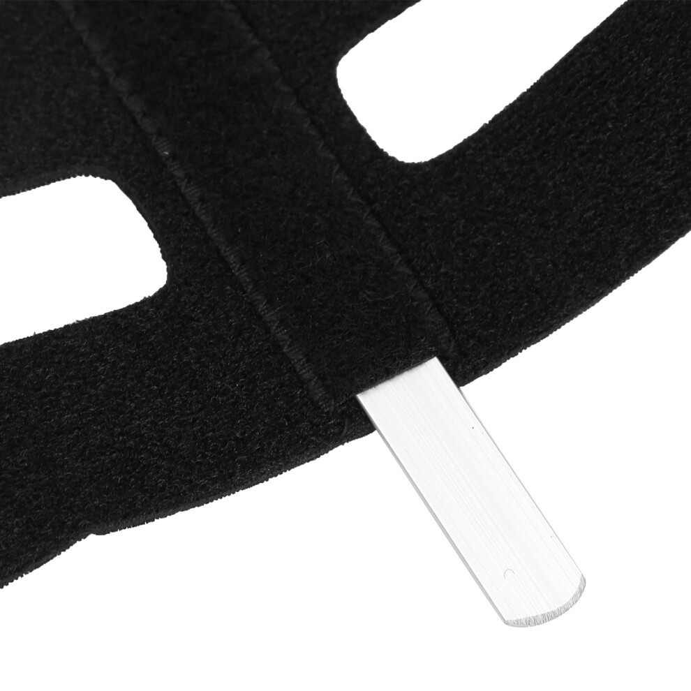 Black Finger Joints Brace Stabilizer, Fracture & Sprain Support, 26Cm
