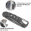 Foldable Men's Beard Comb Folding Comb with Beer Bottle Opener 3