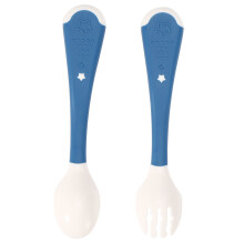 Infant Feeding Fork and Spoon 2 Pack