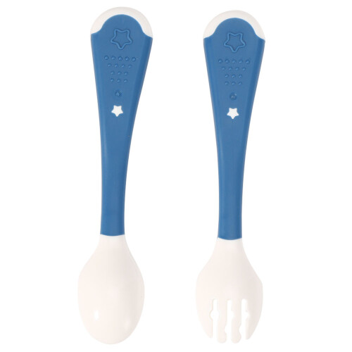 Infant Feeding Fork and Spoon 2 Pack