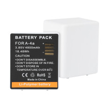 A-4a 4800mAh Li-ion Battery Pack for Ultra/4k Camera, ABS, 188g