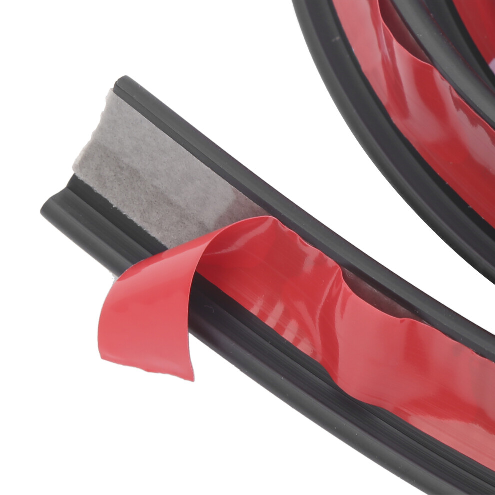 2Pcs Universal Wheel Fender Flare Eyebrow Protector 1.5M Trim Strip 8441392107137