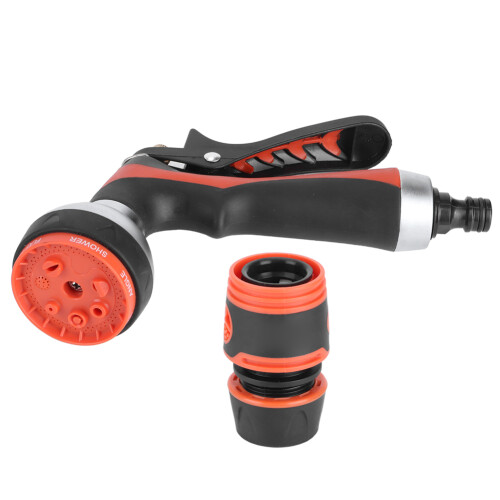 7-Function High Pressure Garden Hose Sprayer – 8m Spray Distance
