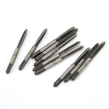 10Pcs M2.5 Metric Taper Plug Tap Set Carbon Steel for Metal Processing