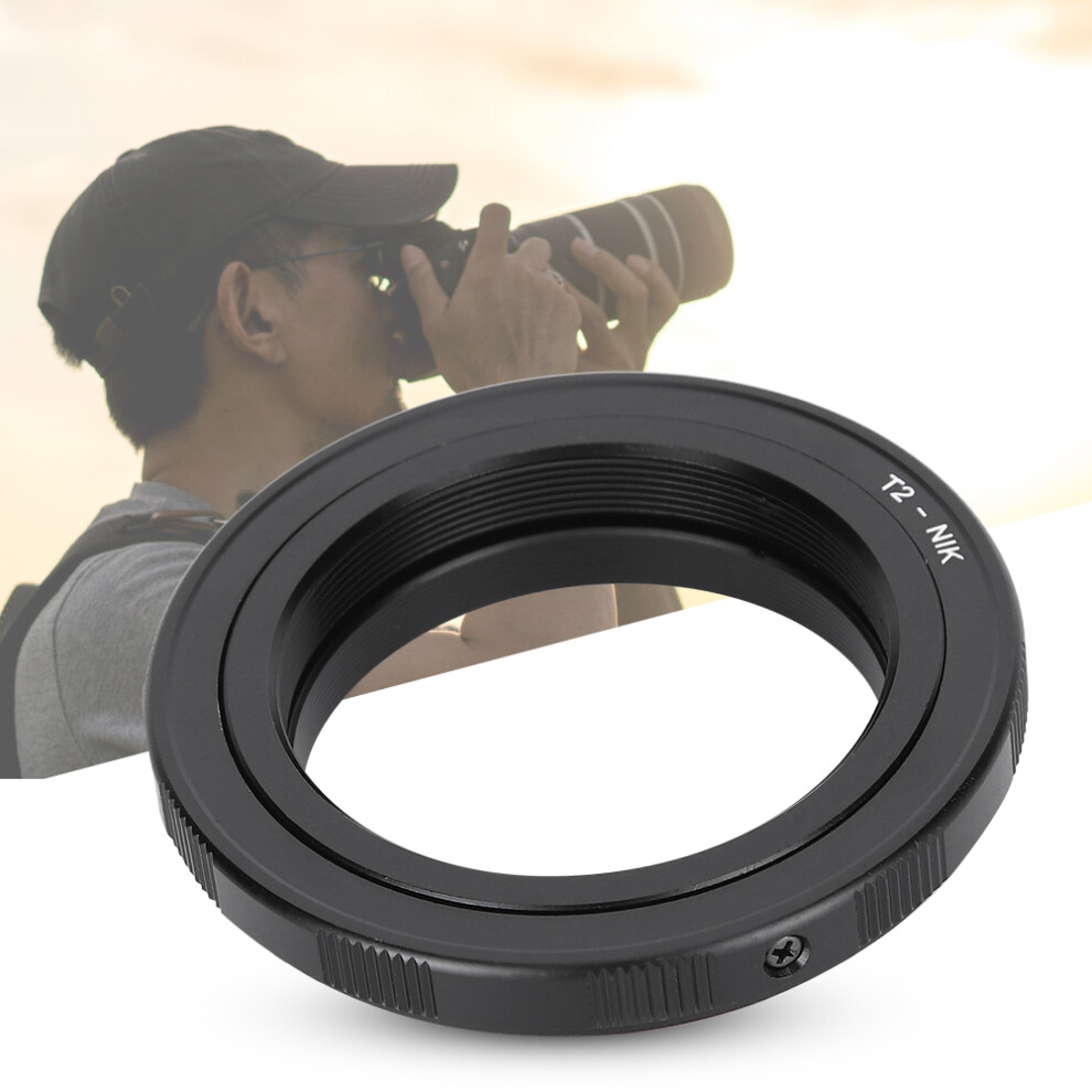 Fikaz T2 Mount To Nikon F Mount Lens Adapter Aluminium Alloy Camera Accessory 7901392345201