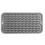 2X Dish Drying Mat for Multiple Usage, Easy Clean, Eco-Friendly, Heat-Resistant Silicone Mat for Kitchen Counter Grey-A 2