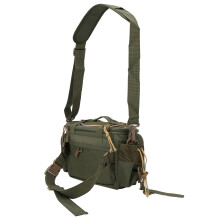 Waterproof Polyester Fishing Tool Bag, Army Green, Multi-Functional