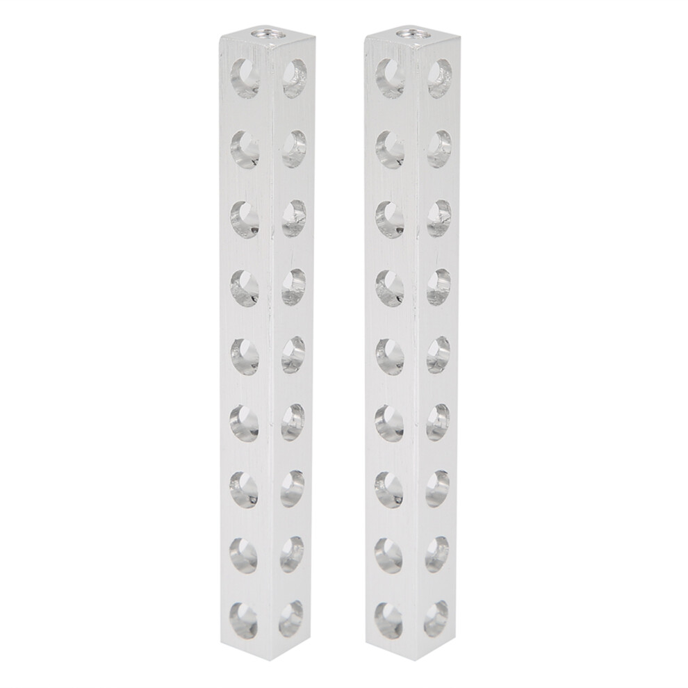 Robotics Square Beam Part 9 Holes 8X8x72mm - Precise And Robust Metal Fit 4921392109347