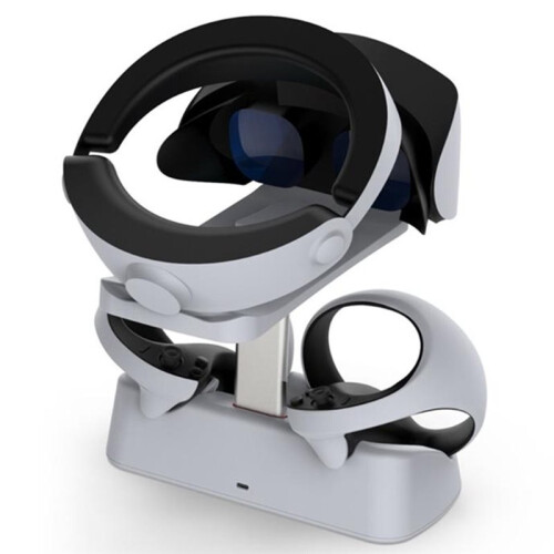 Multifunctional Virtual Reality Charging Dock Charging Station Display Stands for PS VR2 Headset Display Stand Mount 2
