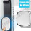 Waterproof Cordless Doorbell Wall Mount 36 Chimes 2