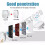 Waterproof Cordless Doorbell Wall Mount 36 Chimes 11