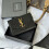 YSL Two-Fold Short Wallet Croc-Embossed 414404 13cm 1