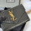 YSL Two-Fold Short Wallet Croc-Embossed 414404 13cm 9