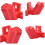 Battery Holder and Tool Holders Compatible for  M12 12V Wall Mount Hanger Battery Drill Tool Storage for Work 4