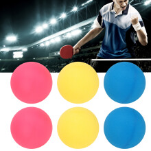 6Pcs Table Tennis Balls 40mm ABS, 3-Star Stadium Training