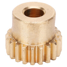 4304‑0006‑0020 Brass Gear 20 Teeth 6mm Hole 0.8 Mod Industrial Robot Part