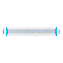Aquarium LED-Leuchte 38cm/14,96 Zoll Weiß Blau Verstellbare Halterungen für Süßwasser- und Salzwasseraquarien