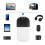 600Mbps Dual Band USB WiFi Adapter with Bluetooth 4.2 for Windows/Linux 6