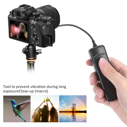 Shutter Remote Control Cable for Sony A7 A6000 A7RII HX300 1m