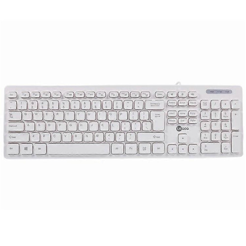 Wired USB office keyboard and mouse combination set compatible with LENOVO LECOO CM102 1