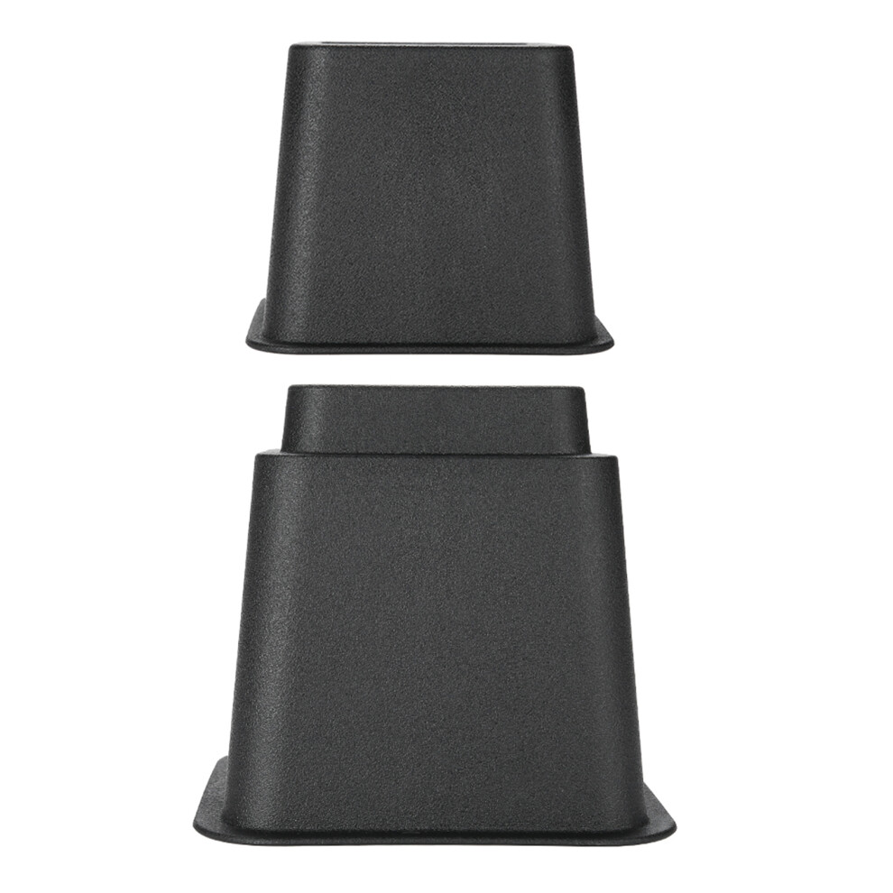 Black 8 Pack Furniture Raiser 5" & 3"