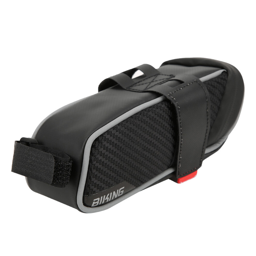 Large Waterproof Pu Bicycle Saddle Bag Â 10L Capacity, Black 5091392110977