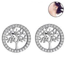Sterling Silver Infinity Figure 8 Bead Drop Earrings - DD01