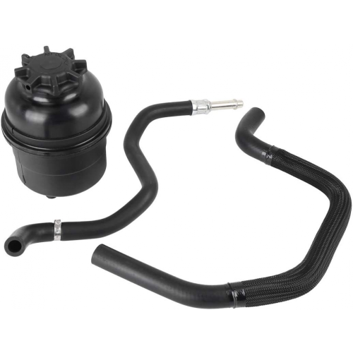 Compatible With BMW E46 E36 Power Steering Fluid Tank and Hose Replacement Part -