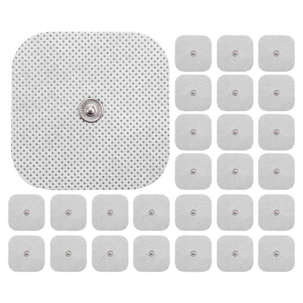50Pcs Tens Electrodes Electrode Pad for Self Adhesive Electrode Patches for TENS Therapy Machines Physiotherapy