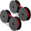 2pack Typewriter Ribbon Spool Typewriter Ribbon Red And Black Spool Replacement Pack compatible Typewriter-DT 1