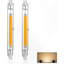 Ampoule LED R7s à intensité variable 5-20 W 78-118 mm, blanc chaud 3000 K 3000 lm, remplace l'ampoule halogène J118 300 W