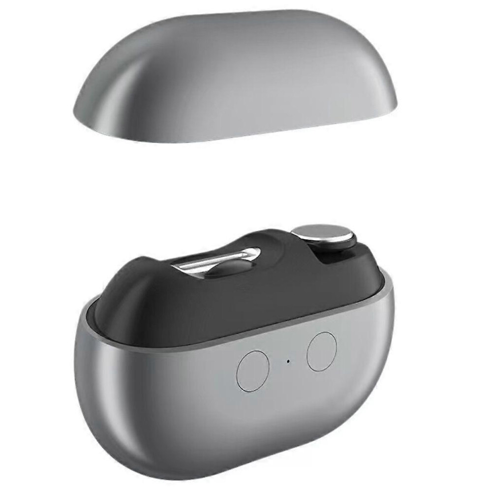 Light/Grey Hk&Hanker Electric Nail Clipper For Seniors With Led Rechargeable Toenail Trimmer For Thick Nails