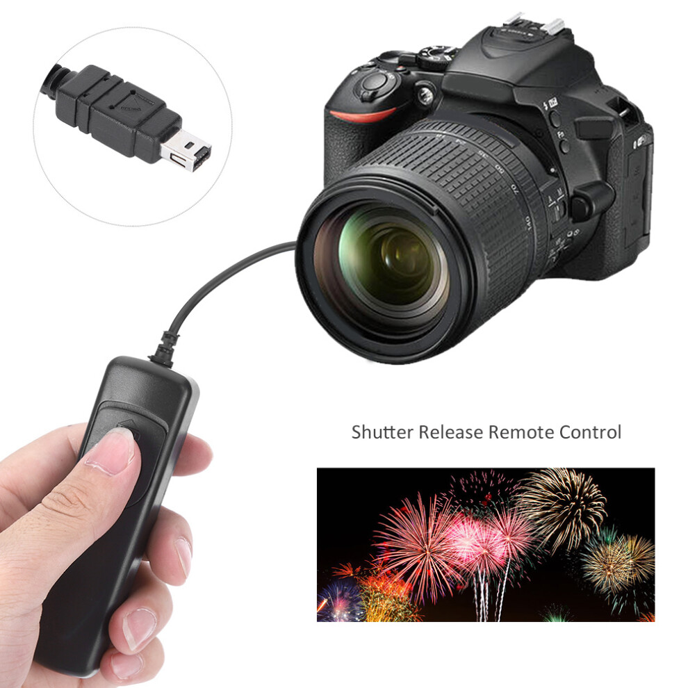 Wireless Shutter Release Remote For Nikon D7100 D5200 D5300 D5500 D5600 7621392348285